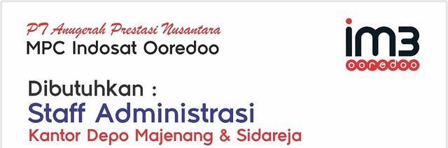 Lowongan Pekerjaan PT. Anugerah Prestasi Nusantara – MPC Indosat Ooredoo