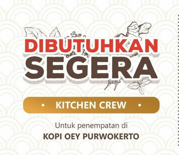 Lowongan Pekerjaan Kopi OEY Purwokerto