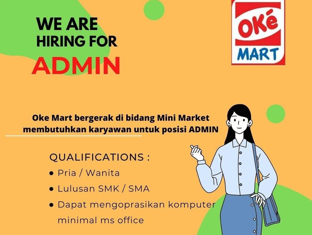 Lowongan Pekerjaan Oke Mart Purwokerto