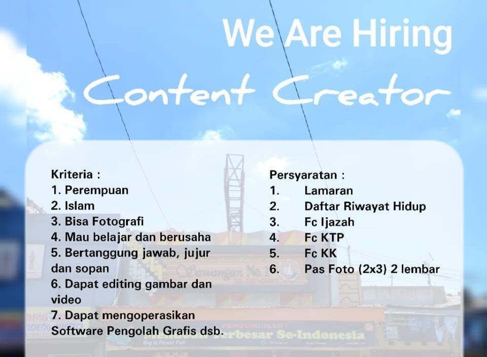 Lowongan Pekerjaan Toko Oleh Oleh Sawangan No1 Purwokerto