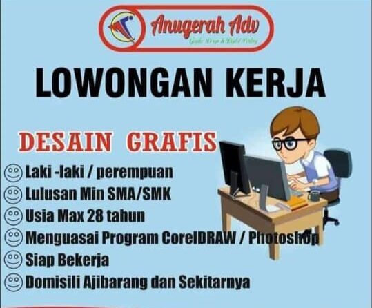 Lowongan Pekerjaan Anugerah Advertising Ajibarang
