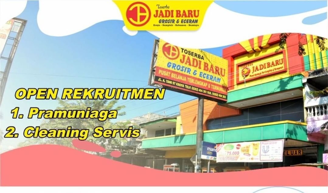 Lowongan Pekerjaan Toserba Jadi Baru Kroya