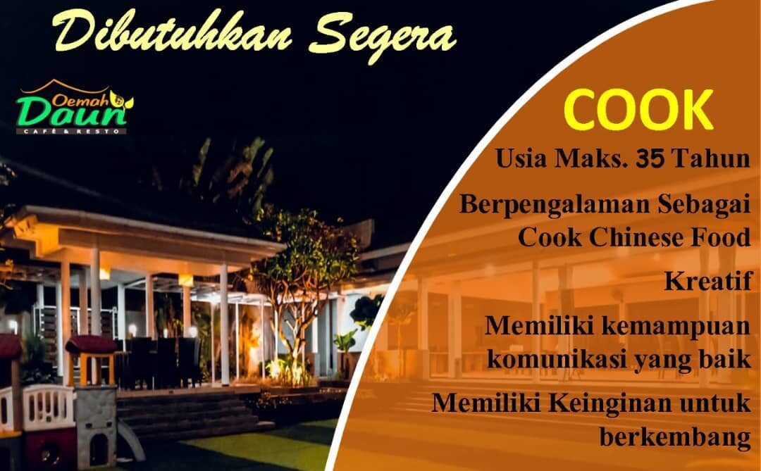 Lowongan Pekerjaan Oemah Daun Group Purwokerto