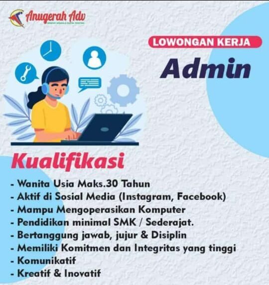 Lowongan Pekerjaan Anugerah Adv Ajibarang