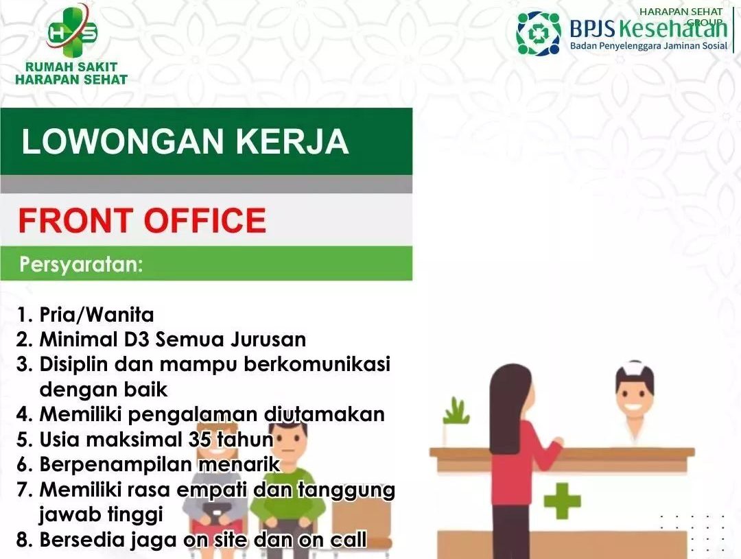Lowongan Pekerjaan RS Harapan Sehat Bumiayu