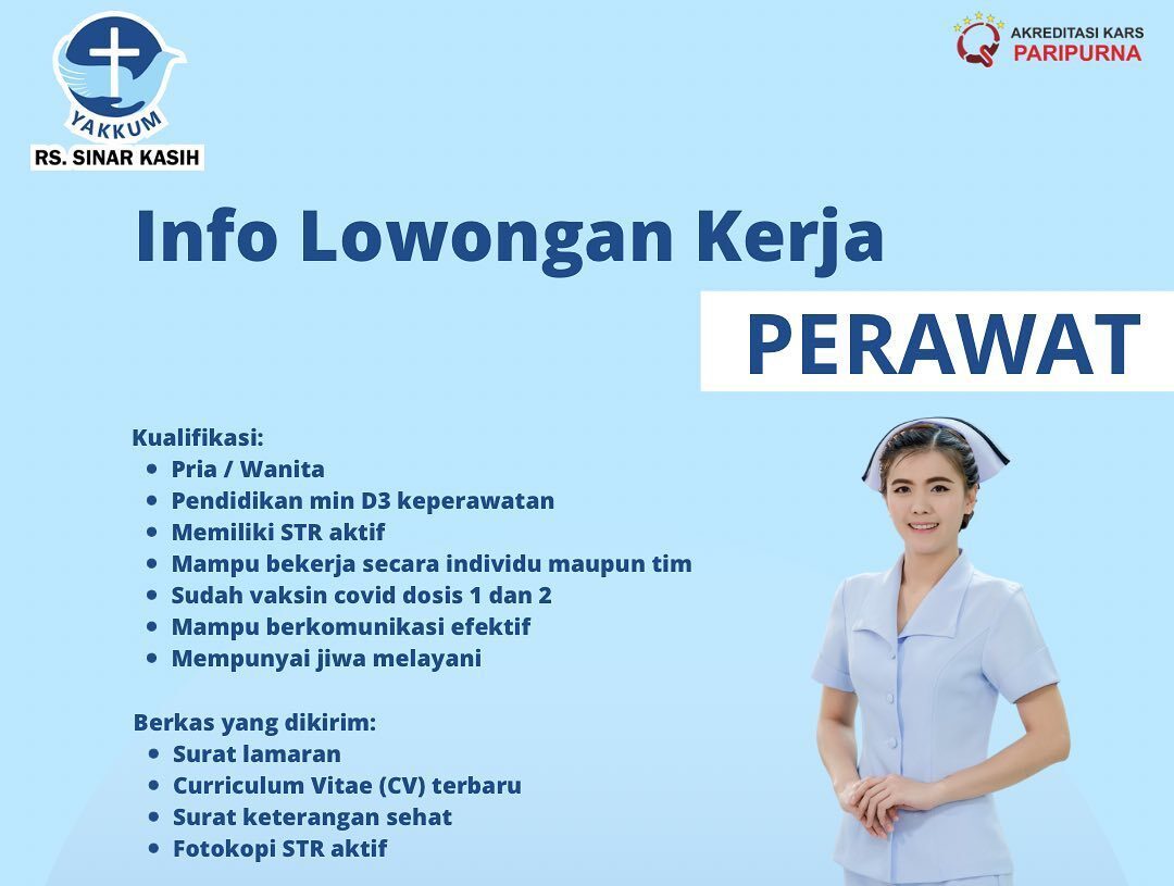 Lowongan Pekerjaan RS Sinar Kasih Purwokerto