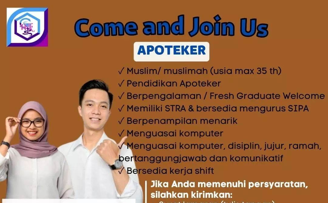 Lowongan Pekerjaan Apotek Wijayakusuma Jatilawang