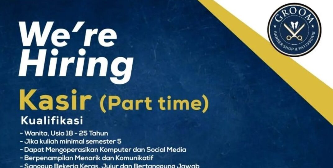 Lowongan Pekerjaan Groom Barbershop & Patisserie Purwokerto