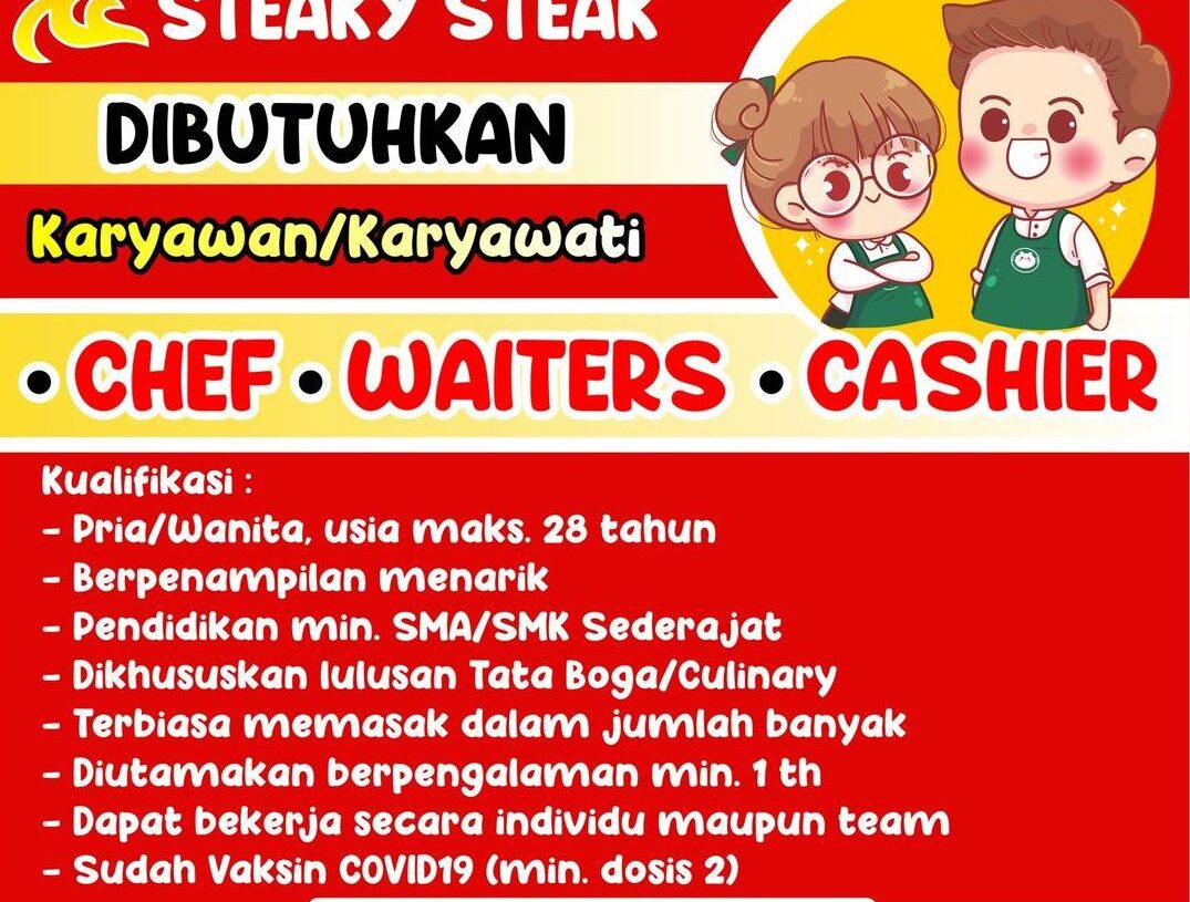 Lowongan Pekerjaan Steaky Steak Purwokerto