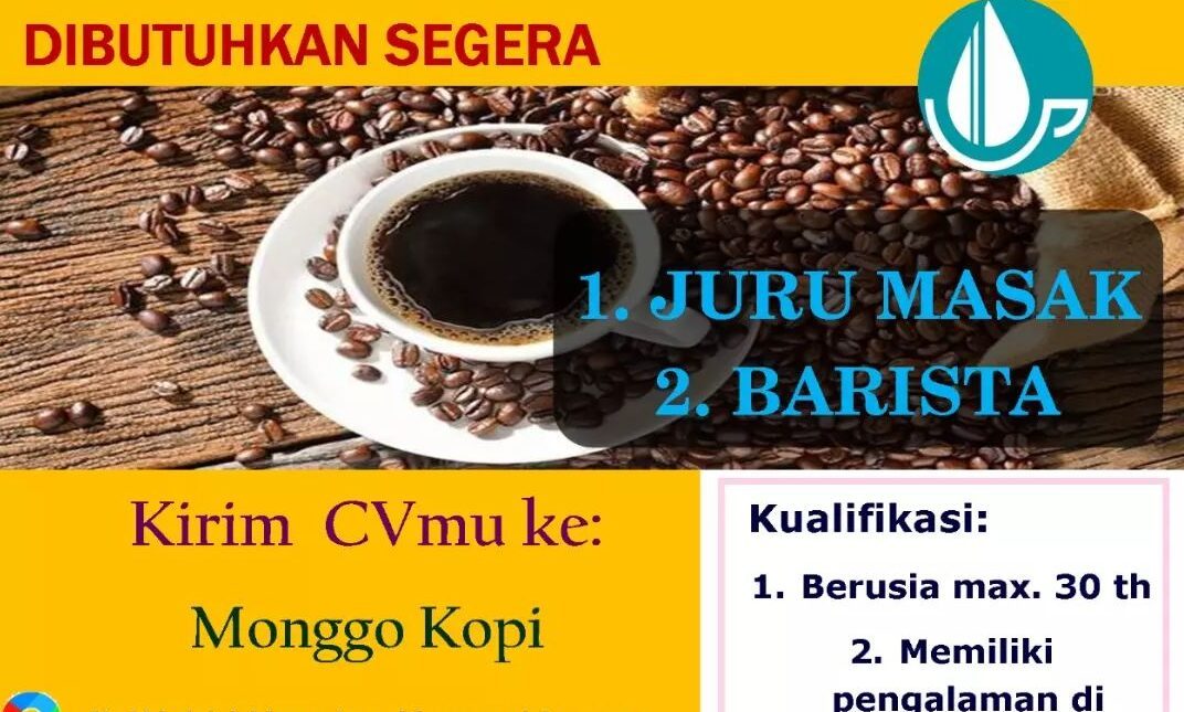 Lowongan Pekerjaan Monggo Kopi Purwokerto