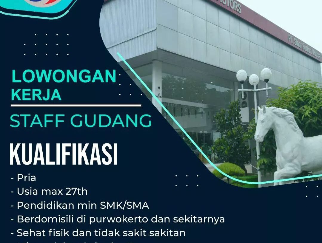 Lowongan Pekerjaan PT Sinar Berlian Auto Graha Purwokerto