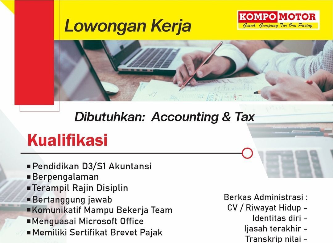 Lowongan Pekerjaan Kompo Motor Purbalingga