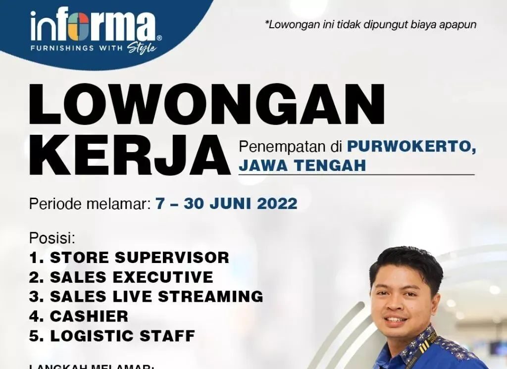 Lowongan Pekerjaan PT Home Center Indonesia (Informa)