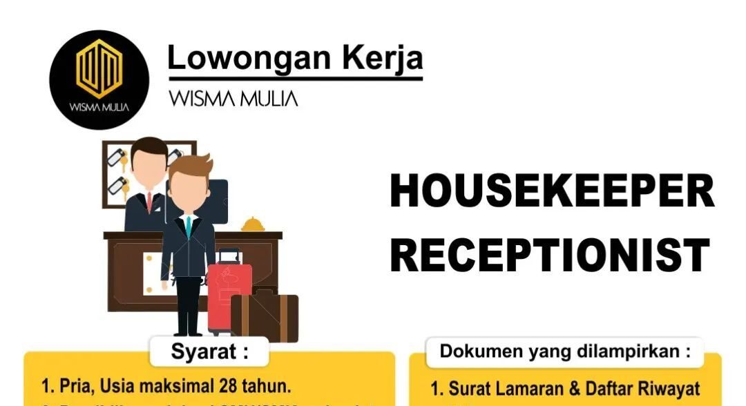 Lowongan Pekerjaan Wisma Mulia Purbalingga