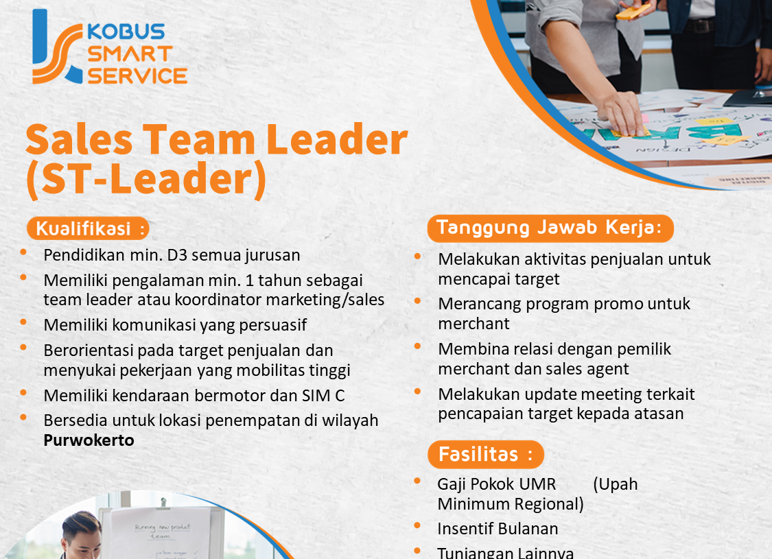 Lowongan Pekerjaan PT. Kobus Smart Service